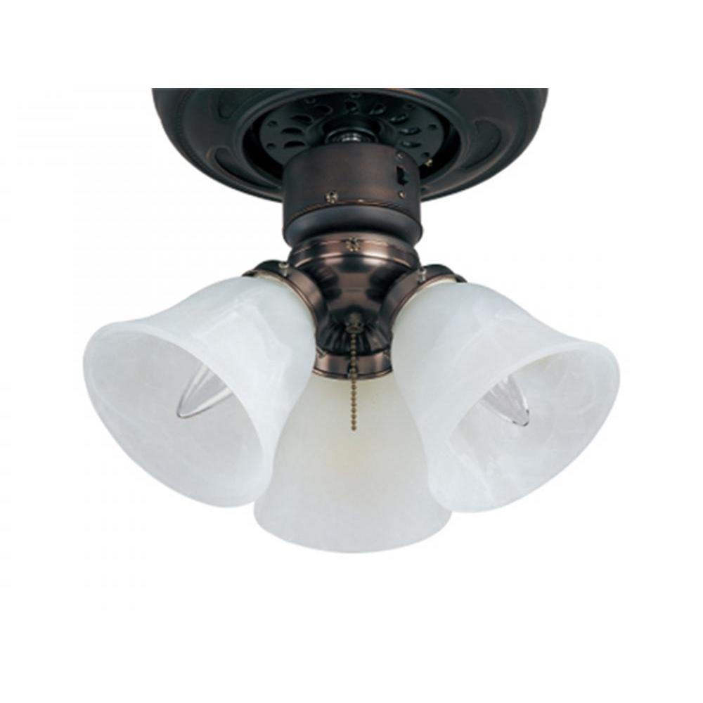 Maxim Lighting FKT207FTOI Ceiling 12 Inch Fan Light Kit – Oil Rubbed Bronze