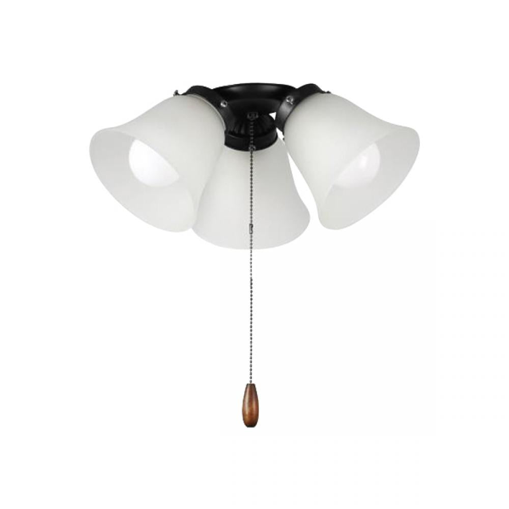 Maxim Lighting FKT208FTBK Fan Light Kits-Ceiling Fan Light Kit - Black