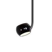 Kuzco Lighting PD46604-GBK Flux Pendant Light Fixture, LED, Gloss Black
