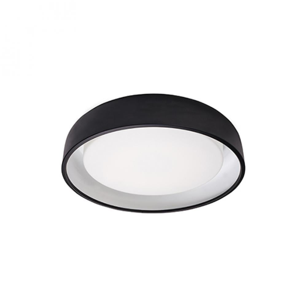 Kuzco Beacon FM13120-BK-5CCT Flush Mount, LED, Black