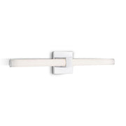 Kuzco Fresno VL17224-CH Vanity Light Fixture, UL Damp Rated, Chrome