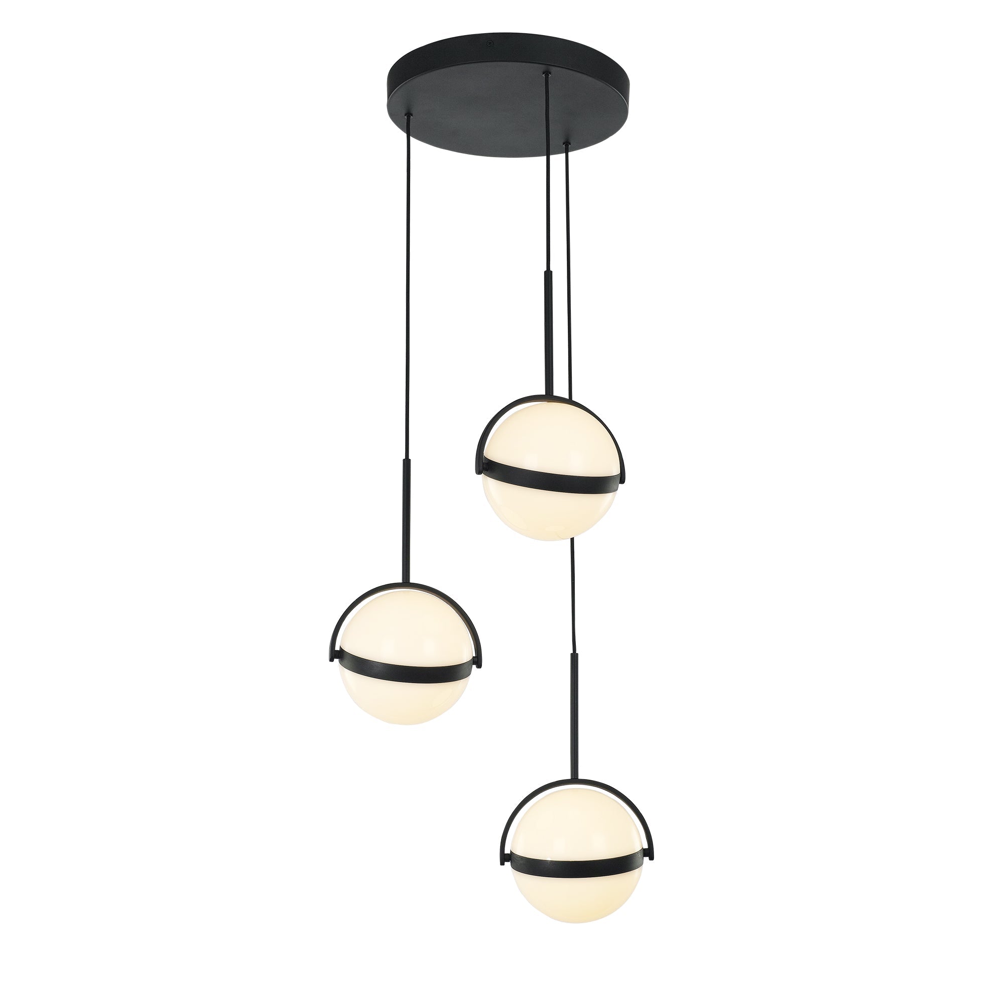 ALORA Lighting MP301003MB-UNV Multi Pendant, 32W Watt, Matte Black
