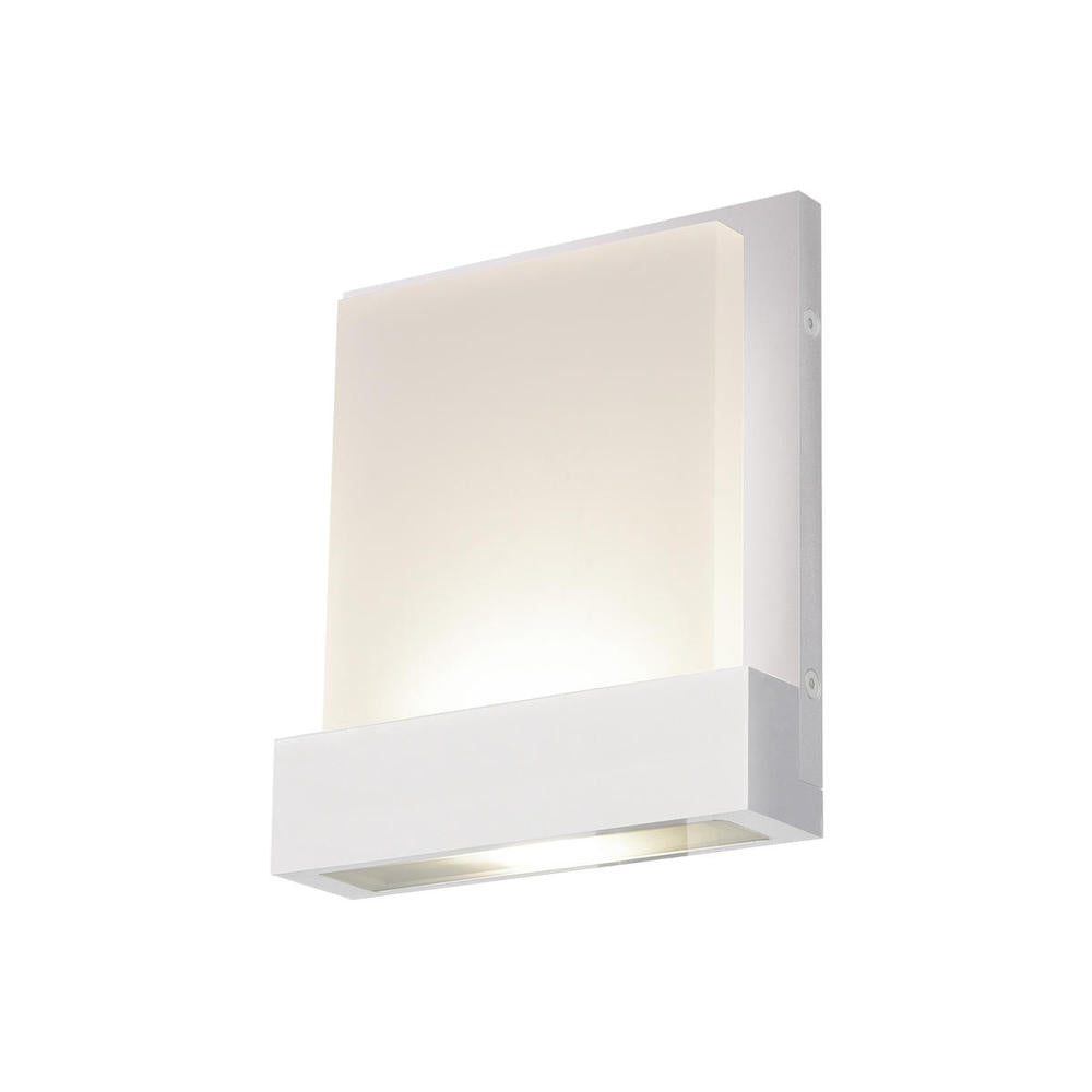 Kuzco Guide WS33407-WH Wall Sconce, White LED, Aluminum Finish
