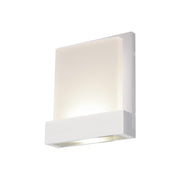 Kuzco Guide WS33407-WH Wall Sconce, White LED, Aluminum Finish