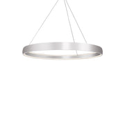 Kuzco Halo PD22753-BS LED Pendant Fixture, UL Damp Rated, Brushed Silver