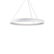 Kuzco PD22753-WH Halo 53-in White LED Pendant, UL Damp Rated, White