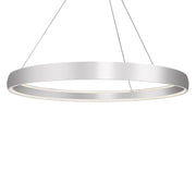 Kuzco Halo PD22772-BS Pendant, LED, 72-in, Brushed Silver