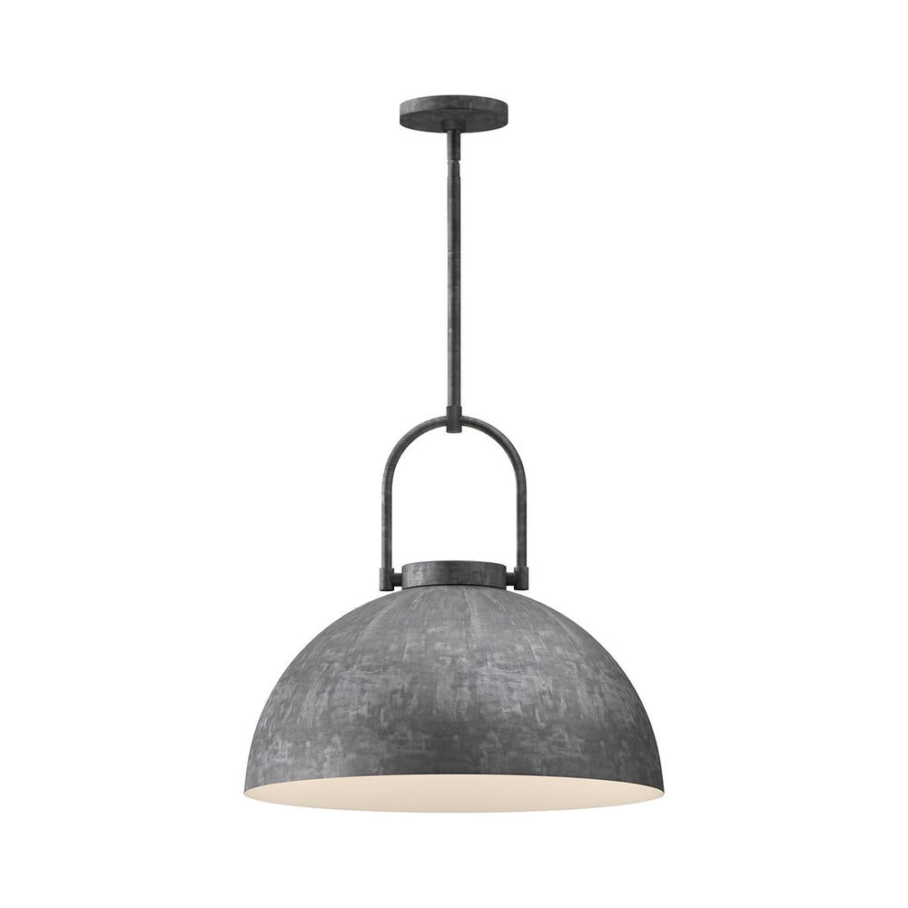 ALORA MOOD Lighting PD504016SL Pendant Light Fixture, UL Damp Rated, Steel Shade