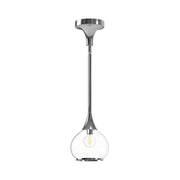 ALORA MOOD Lighting PD524006CHCL Pendant, 1 Light, Chrome/Clear Glass