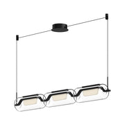 Kuzco Hilo LP28543-BK Linear Pendant, 29W Watt, Black
