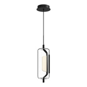 Kuzco Lighting PD28515-BK Hilo 5-in Black LED Pendant, Pendant, Modern, Black