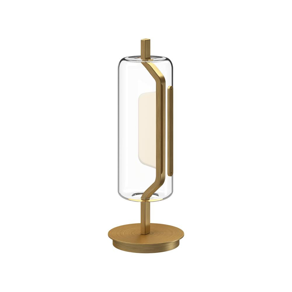 Kuzco Hilo TL28518-BG Table Lamp, LED, 18-in, Brushed Gold