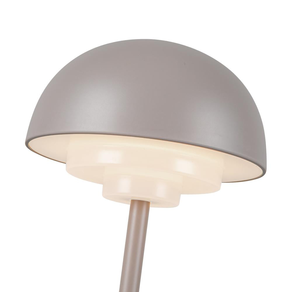 Kuzco TL63812-MN Hinata 5-in Moonstone Gray LED Table Lamp, Table Lamps, Moonstone Gray