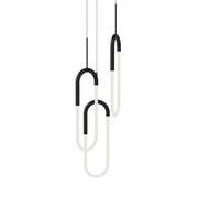 Kuzco Huron MP95103-BK Multi Pendant, 3 Head, LED, Black