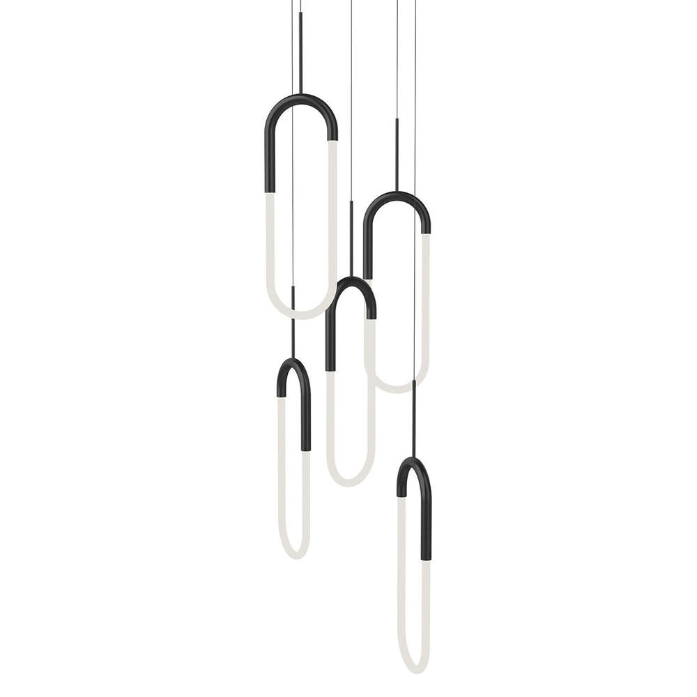Kuzco Lighting Inc. HURON MP95105-BK Pendant Transitional - Black