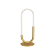 Kuzco Huron TL95121-BG Table Lamp, LED, Brushed Gold