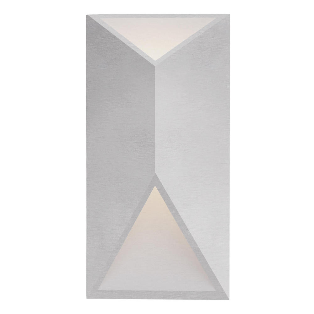 Kuzco Indio EW60312-BN LED Exterior Wall Sconce, UL Damp Rated, Brushed Nickel