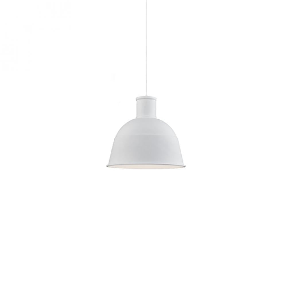 Kuzco Lighting 493513-WH Pendant, 1 Light, 13-in, White
