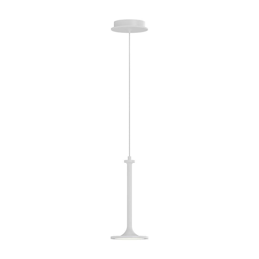 Alora Mood PD418006WH Pendant Light Fixture, 6-in, White