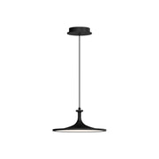 ALORA MOOD Lighting PD418012MB Pendant, 12-in, Matte Black