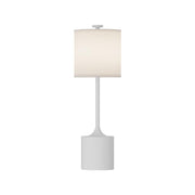 ALORA MOOD Lighting TL418726WHIL Table Lamp, 1 Light, White/Ivory Linen
