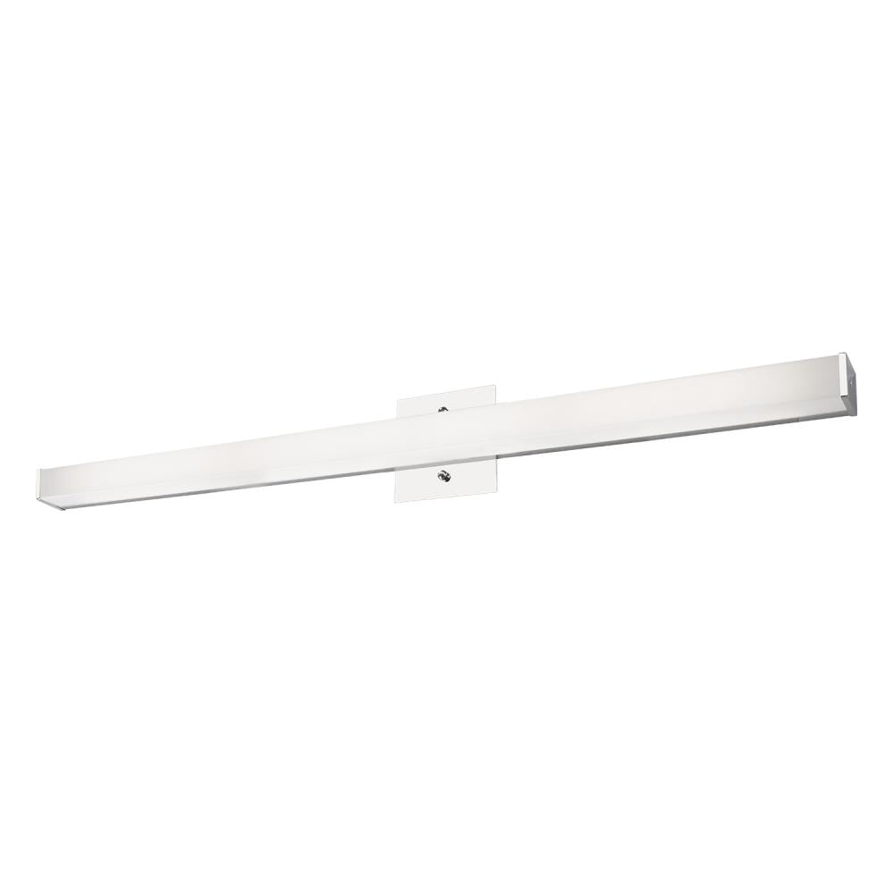 Kuzco VL6236-CH Vanity Light Fixture, UL Damp Rated, Chrome