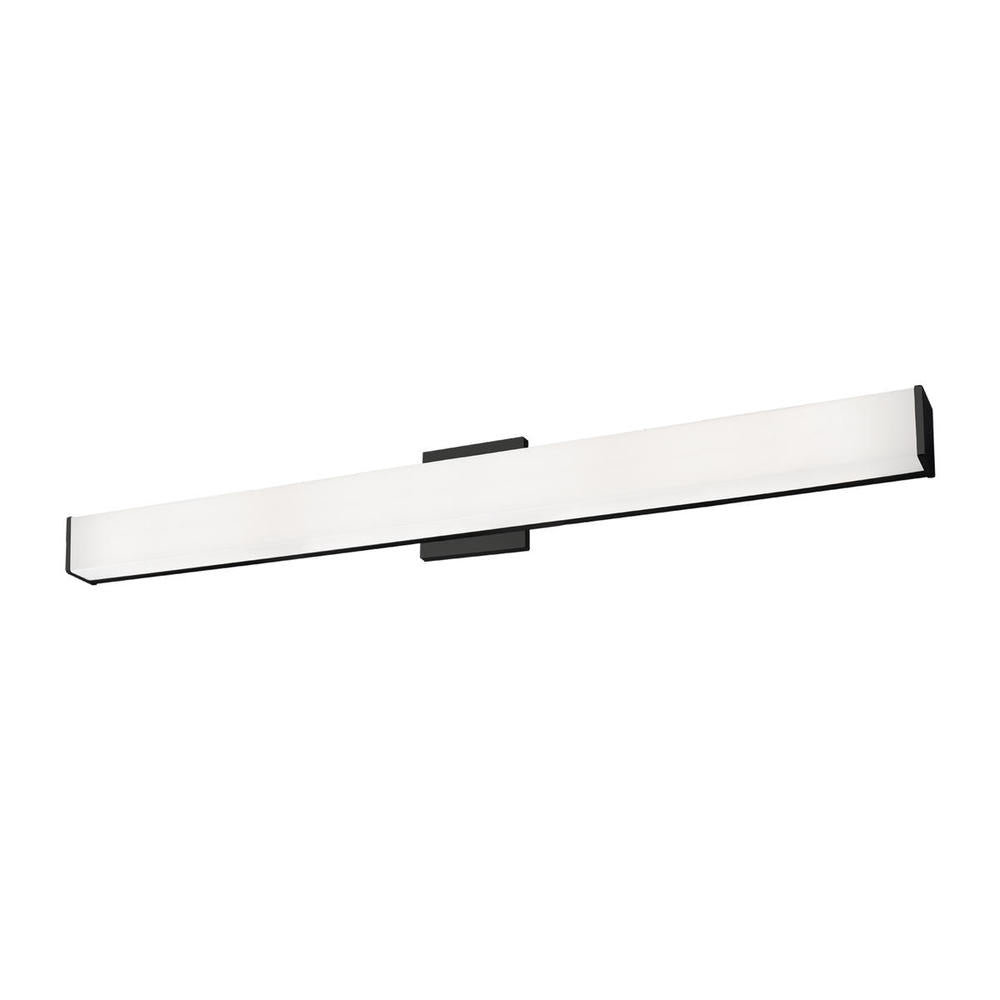 Kuzco VL62236-BK Vanity Light Fixture, UL Damp Rated, Black