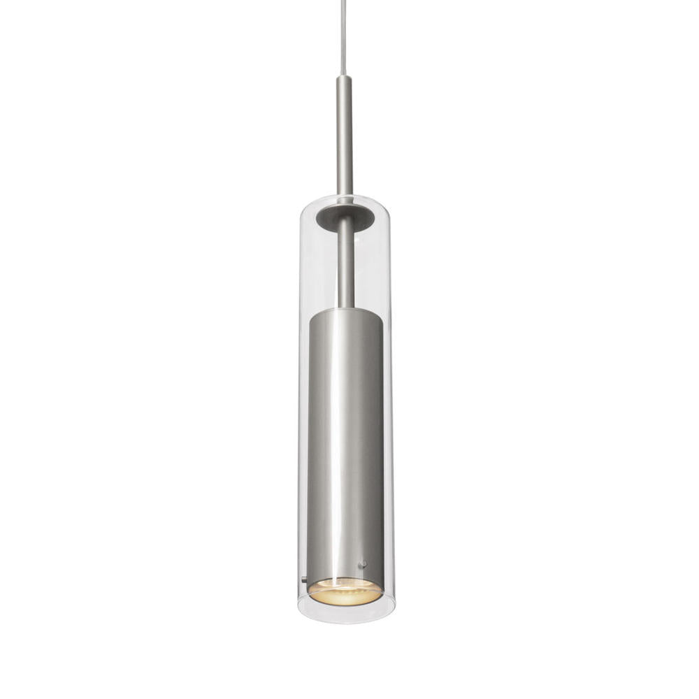 Kuzco Lighting 41411-BN Pendant Light Fixture, UL Damp Rated, Brushed Nickel