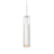 Kuzco Lighting 41411-WH Jarvis 3-in White 1 Light Pendant, UL Damp Rated, White