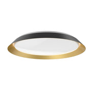 Kuzco Jasper FM43423-BK/GD-5CCT Flush Mount, UL Listed, Black/Gold
