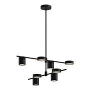 Kuzco Jayden CH96840-BK Chandelier, 40-in, Black, LED