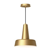 ALORA MOOD Lighting PD527811BG Pendant, 1 Light, Brushed Gold