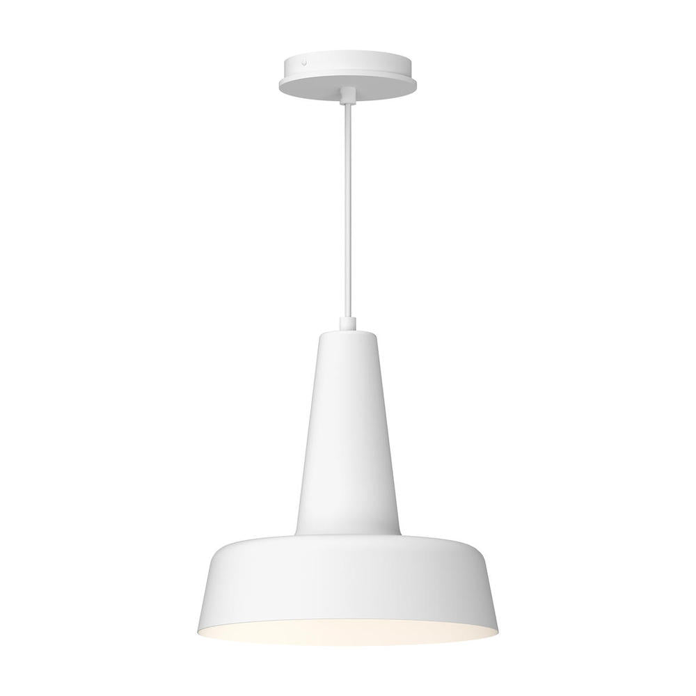 ALORA MOOD Lighting PD527811WH Pendant, 1 Light, White