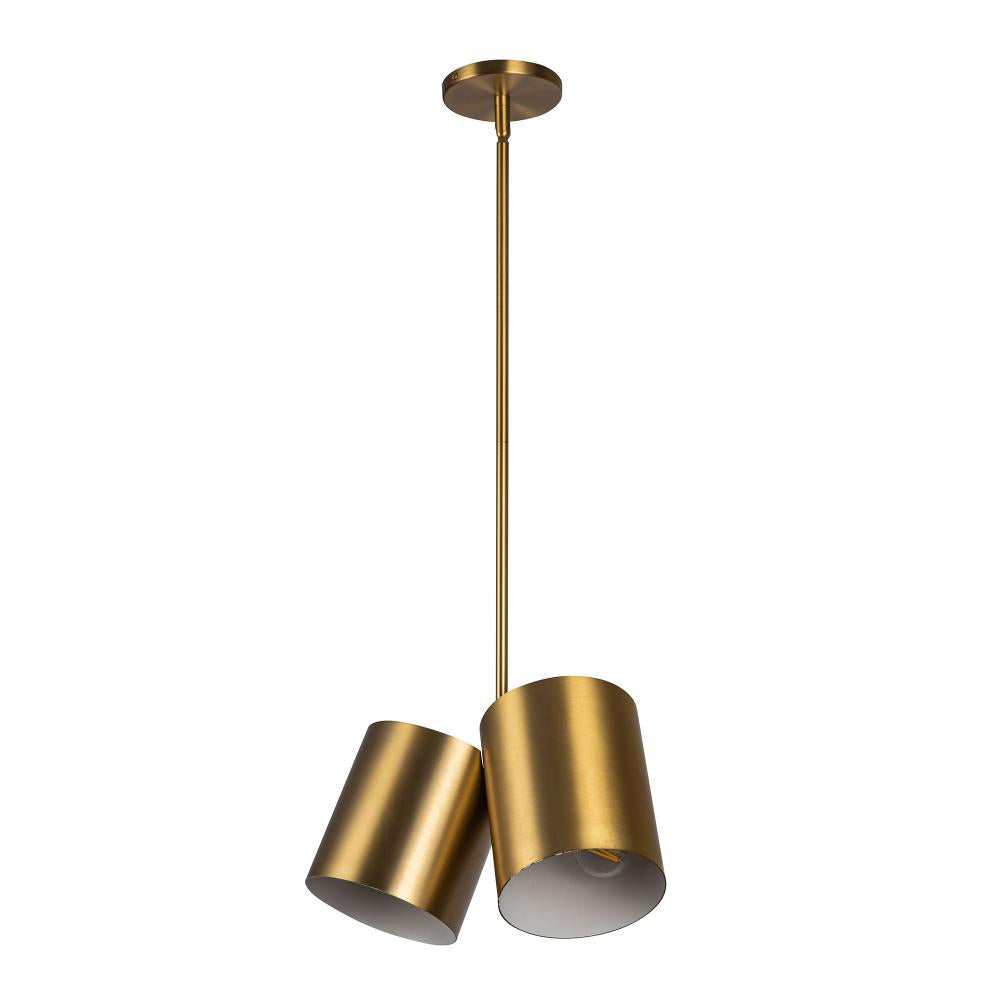 Kuzco PD58814-BG Pendant Light Fixture, UL Damp Rated, Brushed Gold