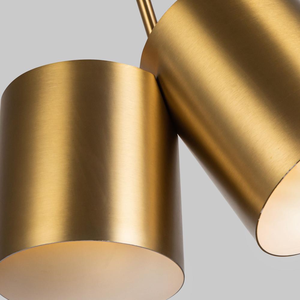 Kuzco PD58814-BG Pendant Light Fixture, UL Damp Rated, Brushed Gold