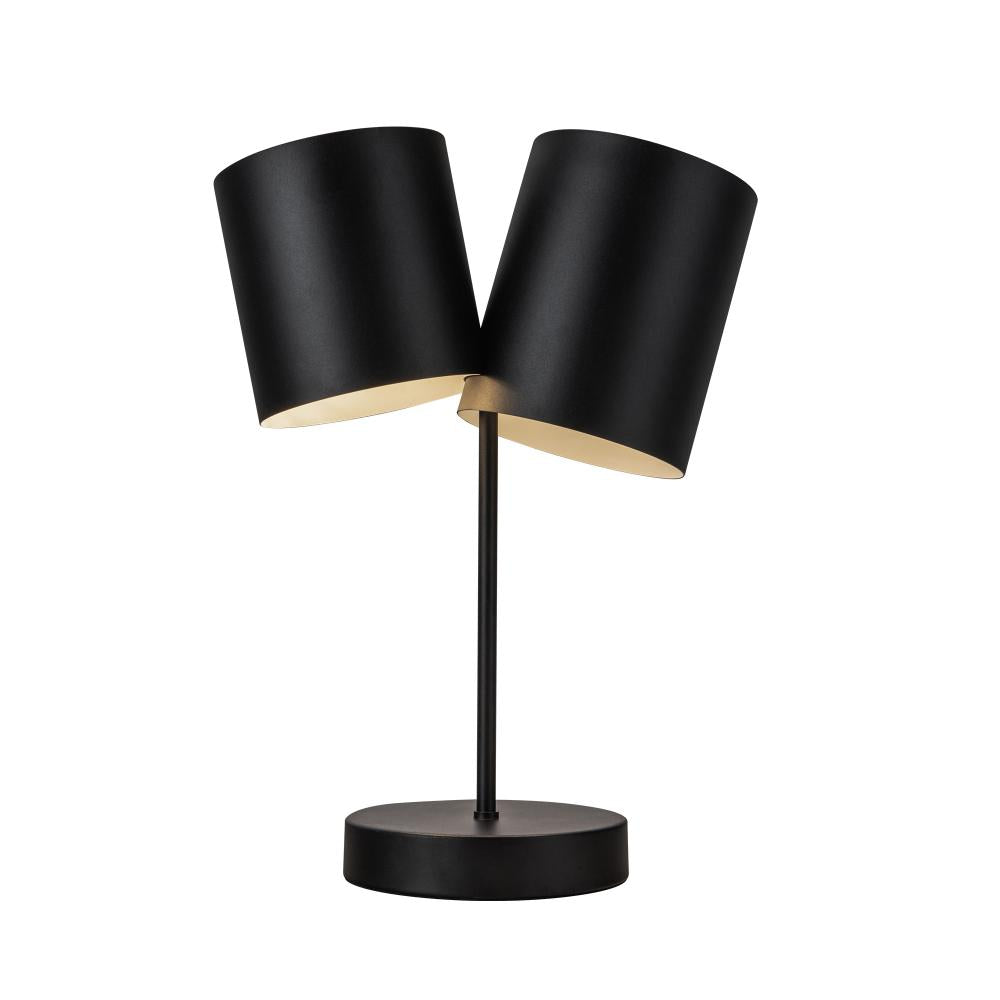 Kuzco Keiko TL58814-BK Table Lamp, Vintage Inspiration, Black