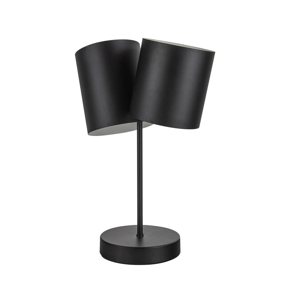 Kuzco Keiko TL58814-BK Table Lamp, Vintage Inspiration, Black