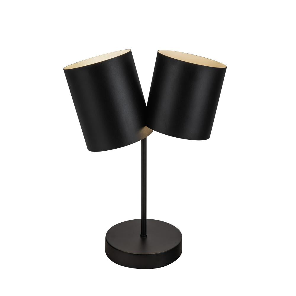 Kuzco Keiko TL58814-BK Table Lamp, Vintage Inspiration, Black