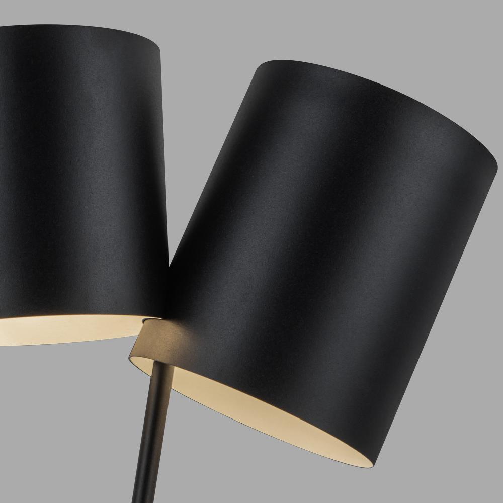 Kuzco Keiko TL58814-BK Table Lamp, Vintage Inspiration, Black