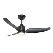 Kuzco Lighting CF72942-MB Hugo Ceiling Fan, 42-in, Light Kit, Matte Black