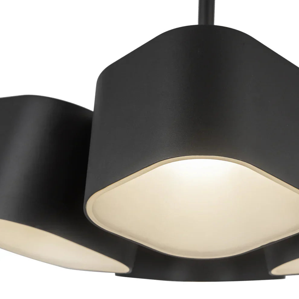 Kuzco Arena PD73411-BK-UNV Pendant Light Fixture, UL Listed, Black