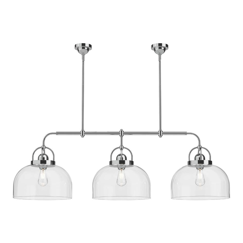 ALORA MOOD Lighting LP461155CH Linear Pendant, Indoor/Outdoor Use, Chrome