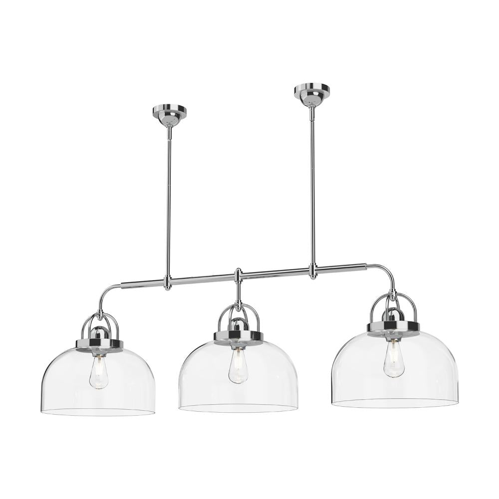 ALORA MOOD Lighting LP461155CH Linear Pendant, Indoor/Outdoor Use, Chrome
