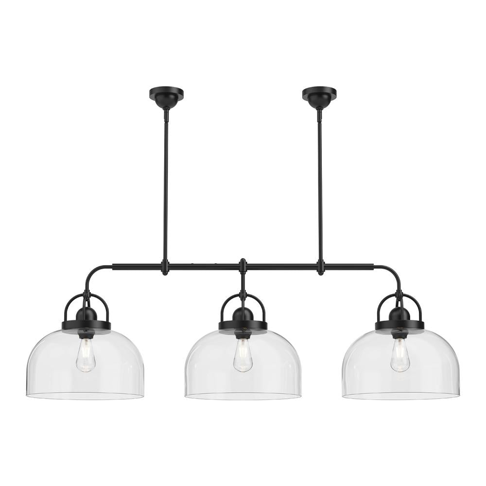 ALORA MOOD Lighting LP461155 Linear Pendant, Indoor & Outdoor Use, Matte Black