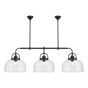 ALORA MOOD Lighting LP461155 Linear Pendant, Indoor & Outdoor Use, Matte Black