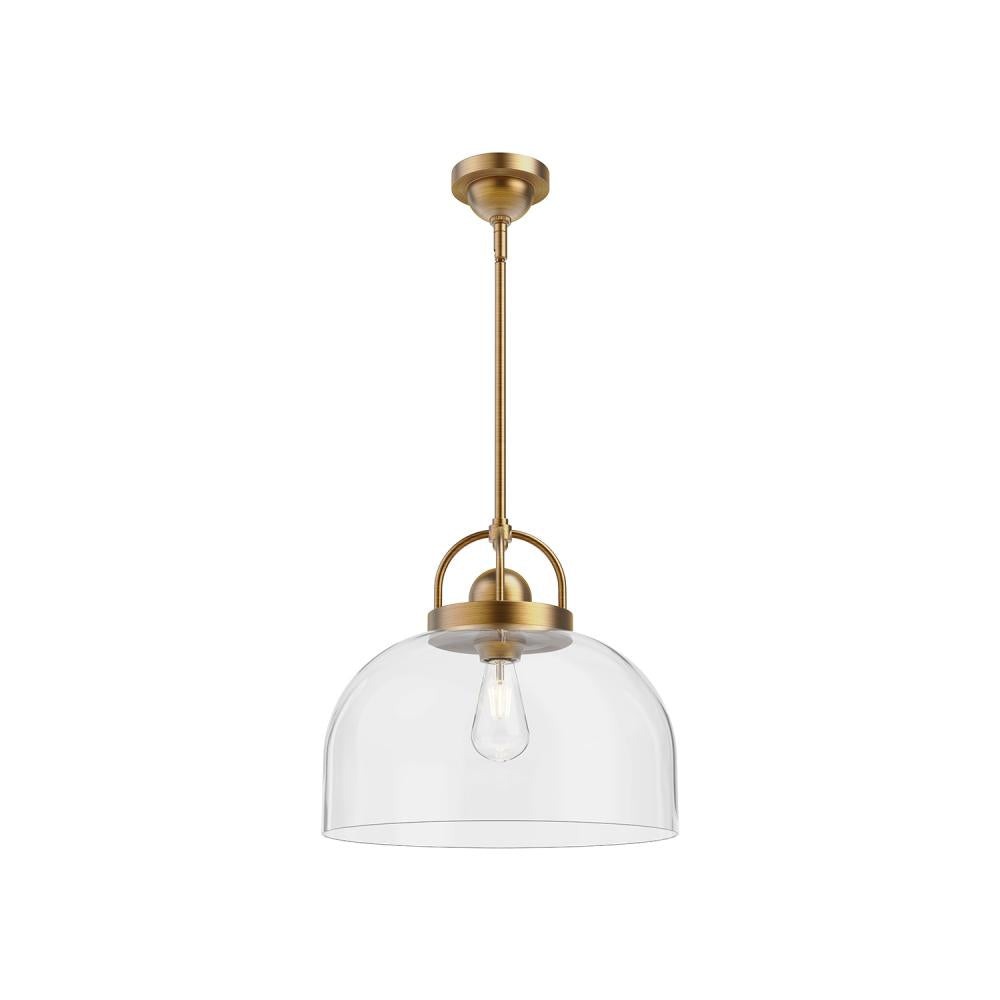 ALORA MOOD Lighting PD461101AG Pendant Light Fixture, Indoor/Outdoor Use, Aged Gold