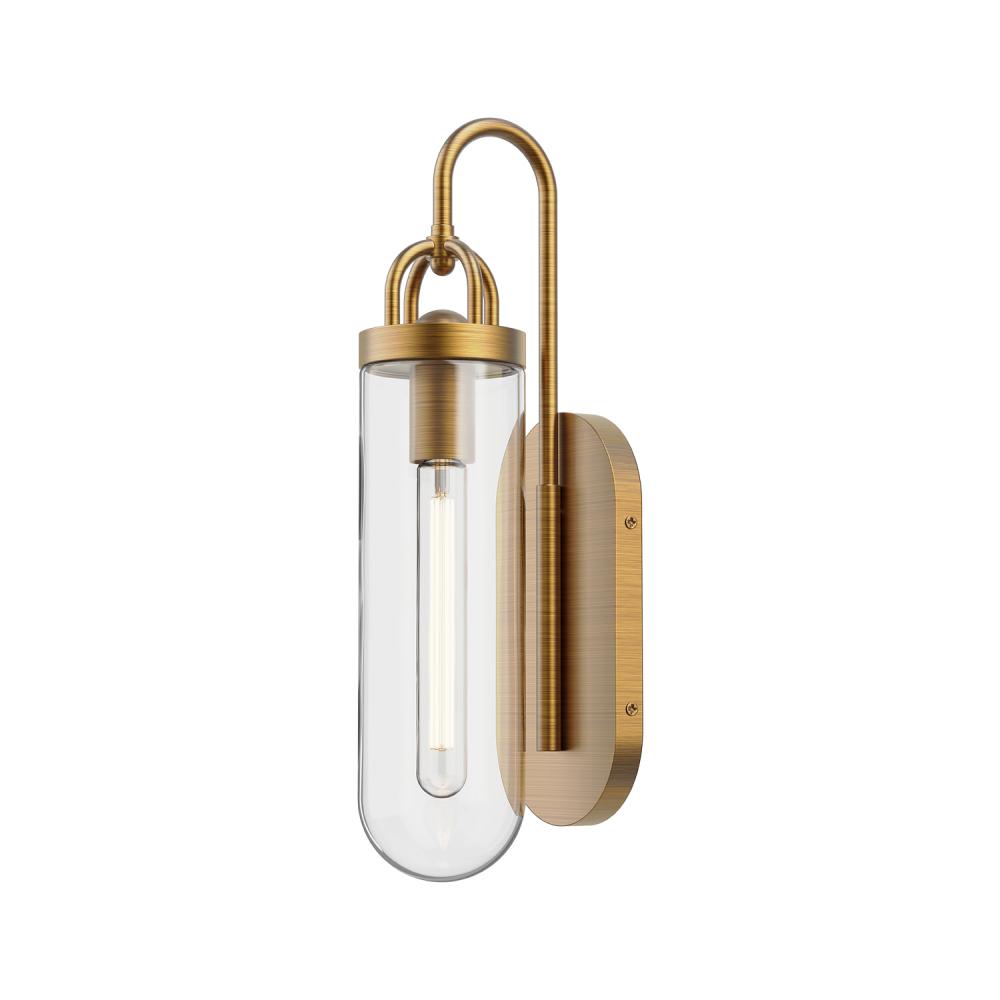 Alora Mood Lighting WV461101AG Wall/Vanity Lights, Aged Gold