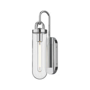 ALORA MOOD Lighting WV461101CH Lancaster 5-in Wall/Vanity Light Fixture, UL Damp Rated, Chrome