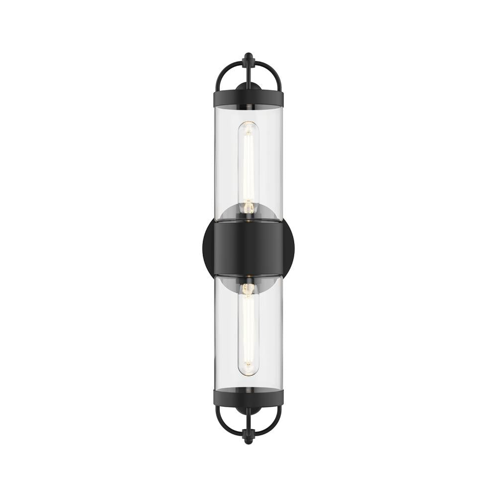 Kuzco WV461102MB Wall/Vanity Lights, 2 Lights, Matte Black