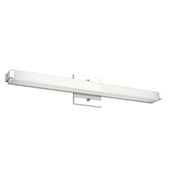 Kuzco Latitude-Slim 21-in VL4721-CH Vanity Light Fixture, UL Damp Rated, Chrome